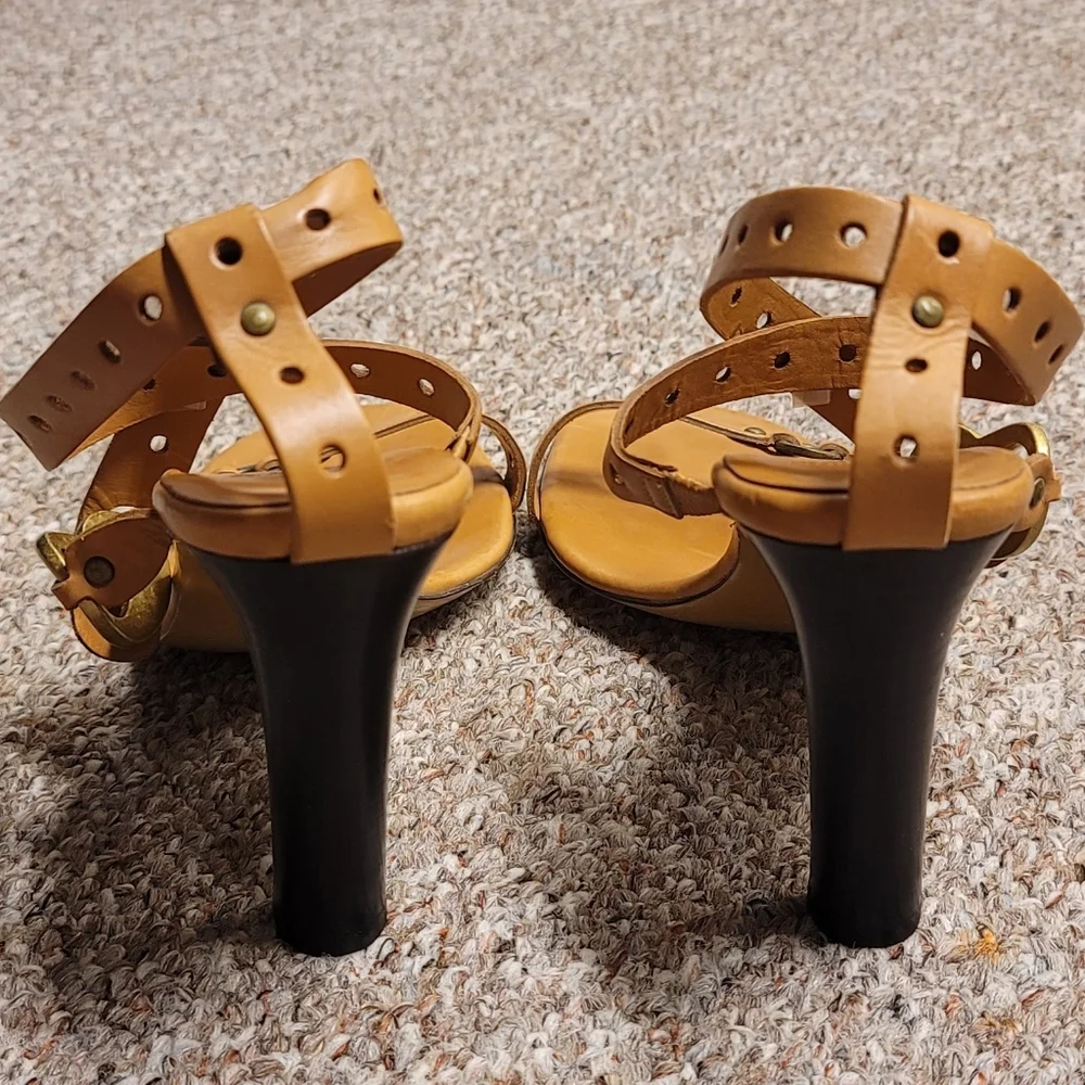 Bally Vintage strappy sandal heels